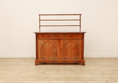 Lot 272 - A mahogany side cabinet