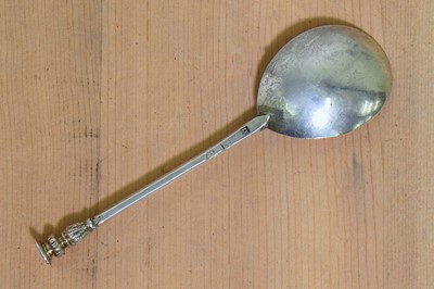 Lot 310 - A Charles I silver seal top spoon