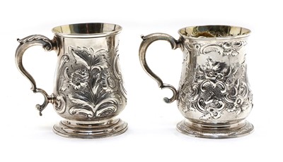 Lot 13 - A George II silver mug