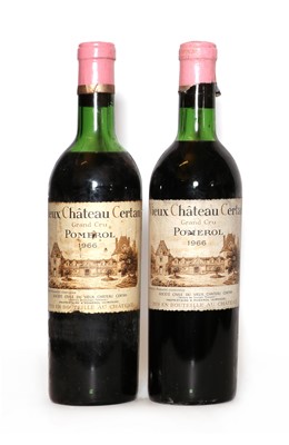 Lot 112 - Vieux Chateau Certan, Pomerol, 1966, two bottles