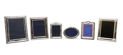 Lot 69A - A collection of silver photograph frames