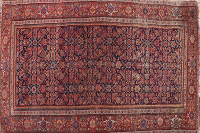 Lot 608 - A red ground Afshar rug