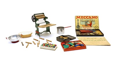 Lot 202 - Toys, including wooden skittles