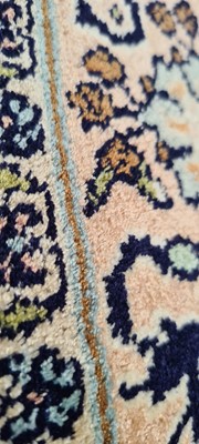 Lot 270 - A silk and wool Kirman 'Garden' carpet