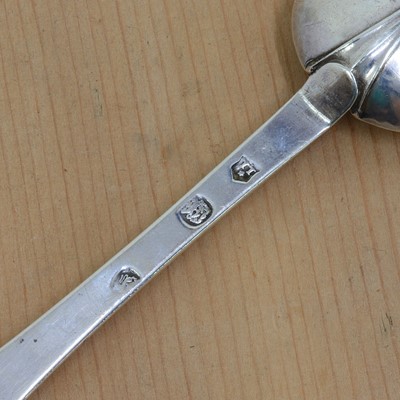 Lot 312 - A late 17th century silver trefid spoon