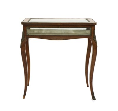 Lot 605 - A Victorian ormolu mounted rosewood bijoiterie table