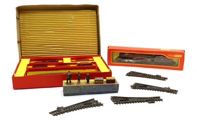Lot 361 - Tri-ang and Hornby dublo gauge model trains and accessories