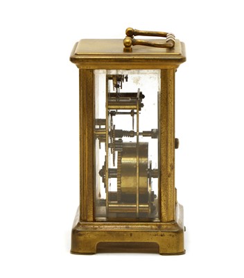 Lot 81 - An Art Deco onyx cased mantel clock by Elliott
