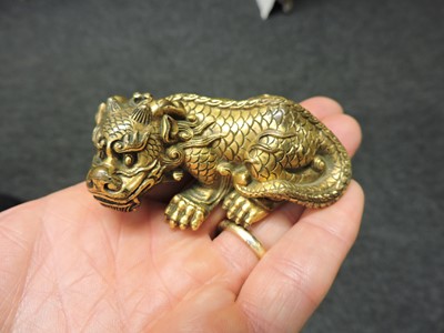 Lot 122 - A Chinese bronze weight