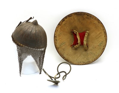 Lot 53 - An Indian 'Dhal' shield