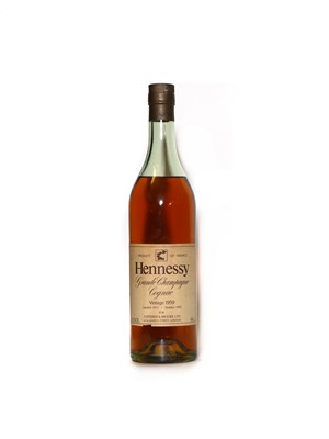 Lot 330 - Hennessy, Grande Champagne Cognac, 1959, landed 1963, bottled 1982, 40% vol, 68cl, (1)