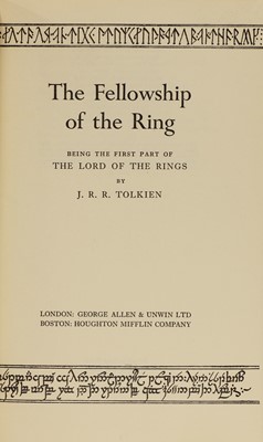 Lot 154 - TOLKIEN, J R R: The Lord of the Rings, Three...