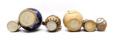 Lot 287 - A collection of Doulton commemorative stoneware