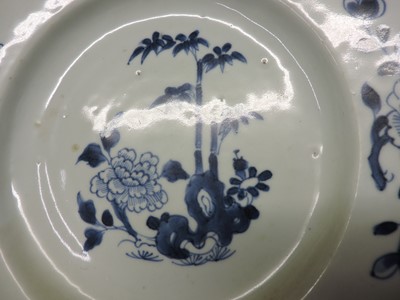 Lot 256 - Six Chinese blue and white porcelain plates