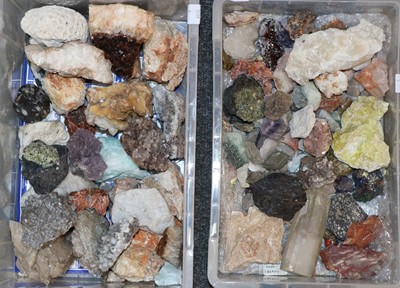 Lot 105 - A quantity of gem-like minerals and hardstones