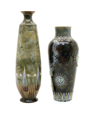 Lot 116 - A Royal Doulton stoneware vase