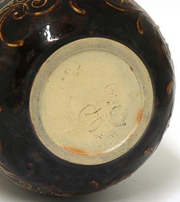 Lot 49 - A Doulton Lambeth stoneware vase