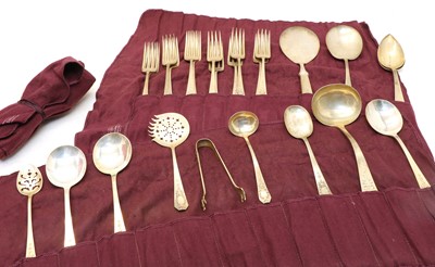 Lot 86 - A collection of Gorham sterling silver Madam Jumel pattern silver cutlery