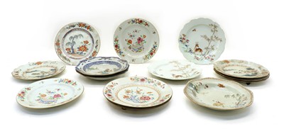 Lot 120A - A collection of Chinese export famille rose