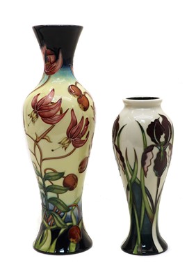 Lot 131 - Two modern Moorcroft vases