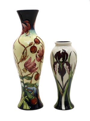 Lot 131 - Two modern Moorcroft vases