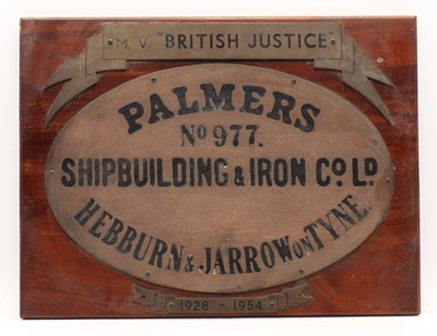 Lot 189 - 'Palmers Shipbuilding & iron Company Ltd', Hebburn & Jarrow on Tyne