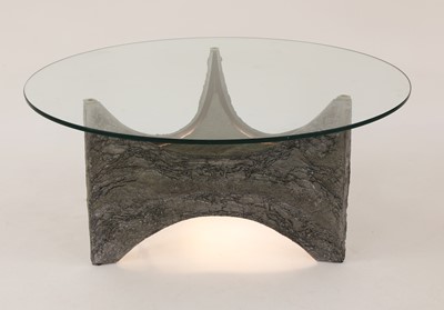 Lot 721 - A brutalist coffee table