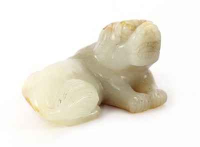 Lot 367 - A Chinese jade carving