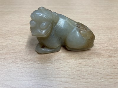 Lot 135 - A Chinese jade carving