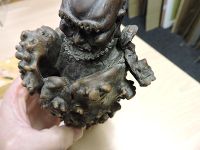 Lot 118 - A Chinese root carving