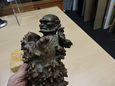 Lot 118 - A Chinese root carving