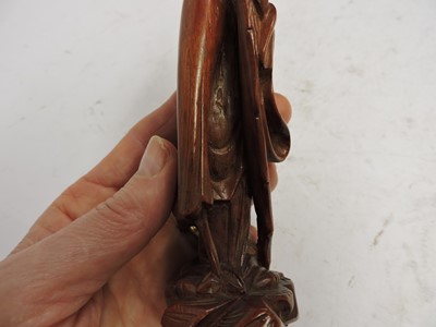 Lot 135 - A Chinese wood carving