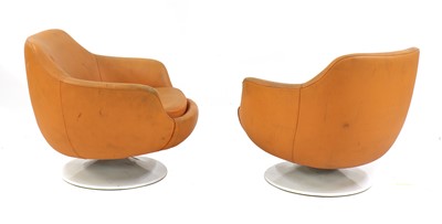 Lot 252 - A pair of Swedish lounge chairs