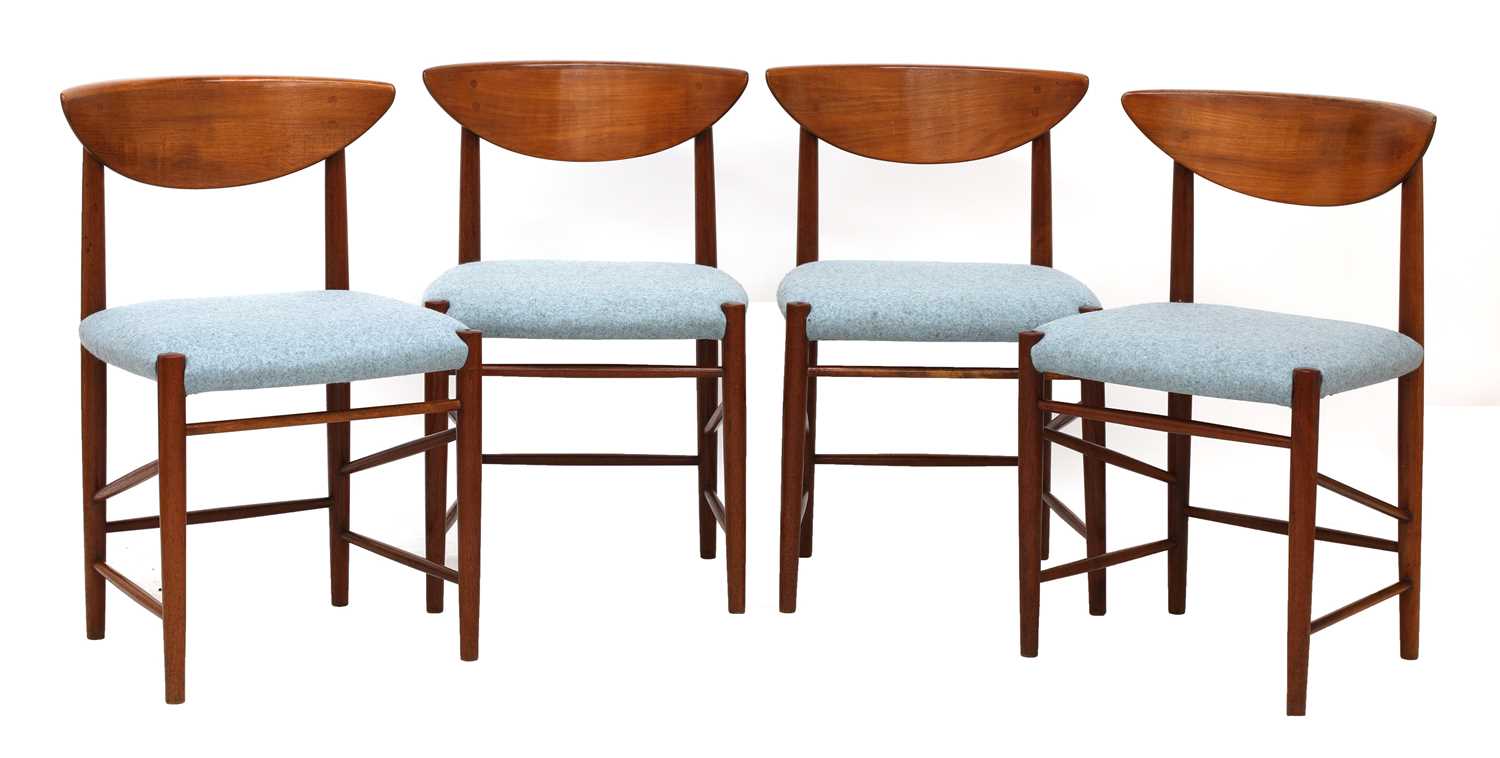 Lot 469 - A set of four Søborg 'Model 316' chairs