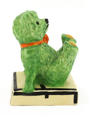 Lot 343 - A Clarice Cliff teddy bear bookend