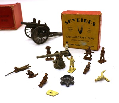 Lot 38 - A Crescent Toys Royal Horse Artillery six horse gun team