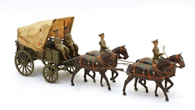 Lot 184A - A Britains arm covered lorry