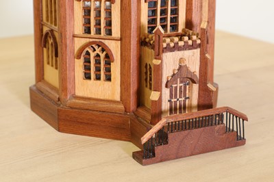 Lot 289 - A wooden model of the Octagon Church, Wisbech