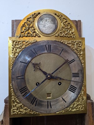 Lot 342 - An eight-day longcase clock by William Nickals, Wells