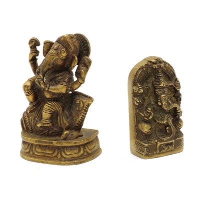 Lot 59A - Two North Indian/Nepalese bronzes