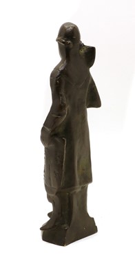 Lot 57 - A bronze of a knight