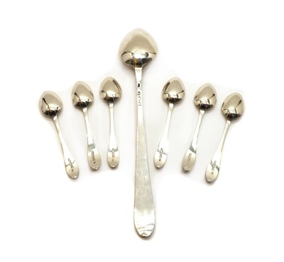Lot 10 - A George III Irish silver old English pointed basting spoon