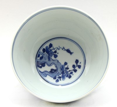 Lot 133 - A Chinese blue and white bowl
