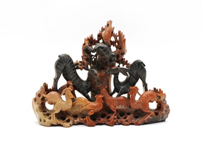 Lot 209 - Soapstone carving