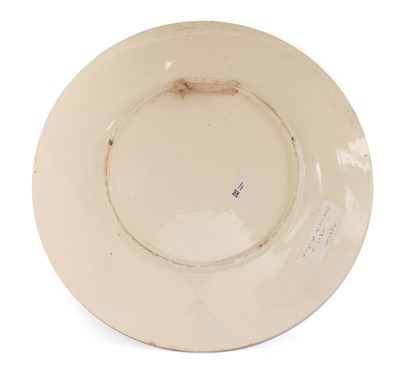 Lot 52 - A Soviet porcelain charger