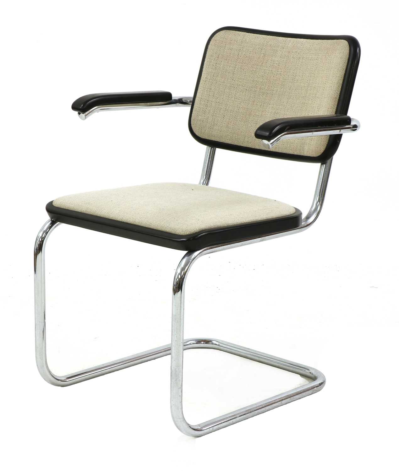 Lot 484 - A Thonet 'Cesca' elbow chair