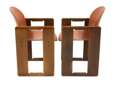 Lot 692 - A pair of 'Dialogo' armchairs