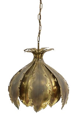 Lot 749 - An 'Onion' pendant light