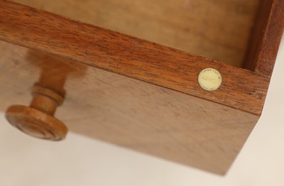 Lot 309 - An Heal's walnut desk