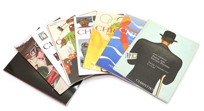 Lot 225 - A large collection of Christies Art Deco and Poster catalogues